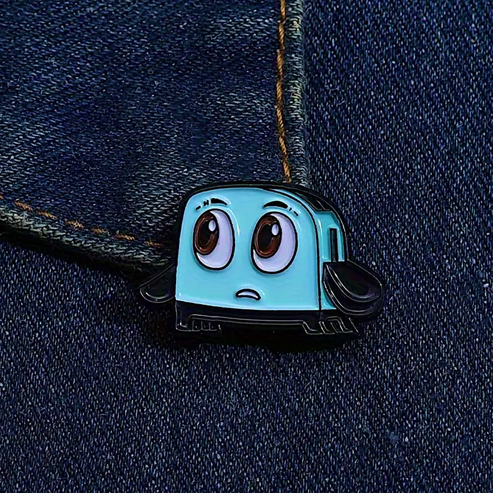 Brave Little Toaster Enamel Pin